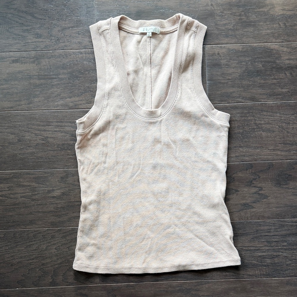 Z Supply Light Beige Tank Top